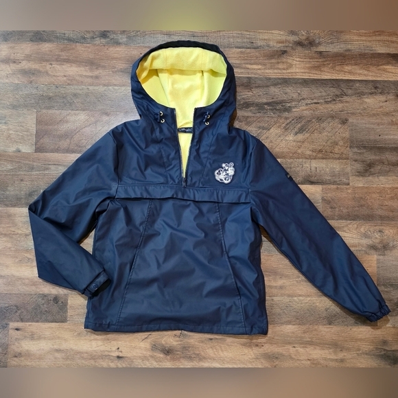 Disney World Jackets & Blazers - Disneyland Paris Women's Navy Blue Minnie Mouse Fleece Windbreaker Size Small